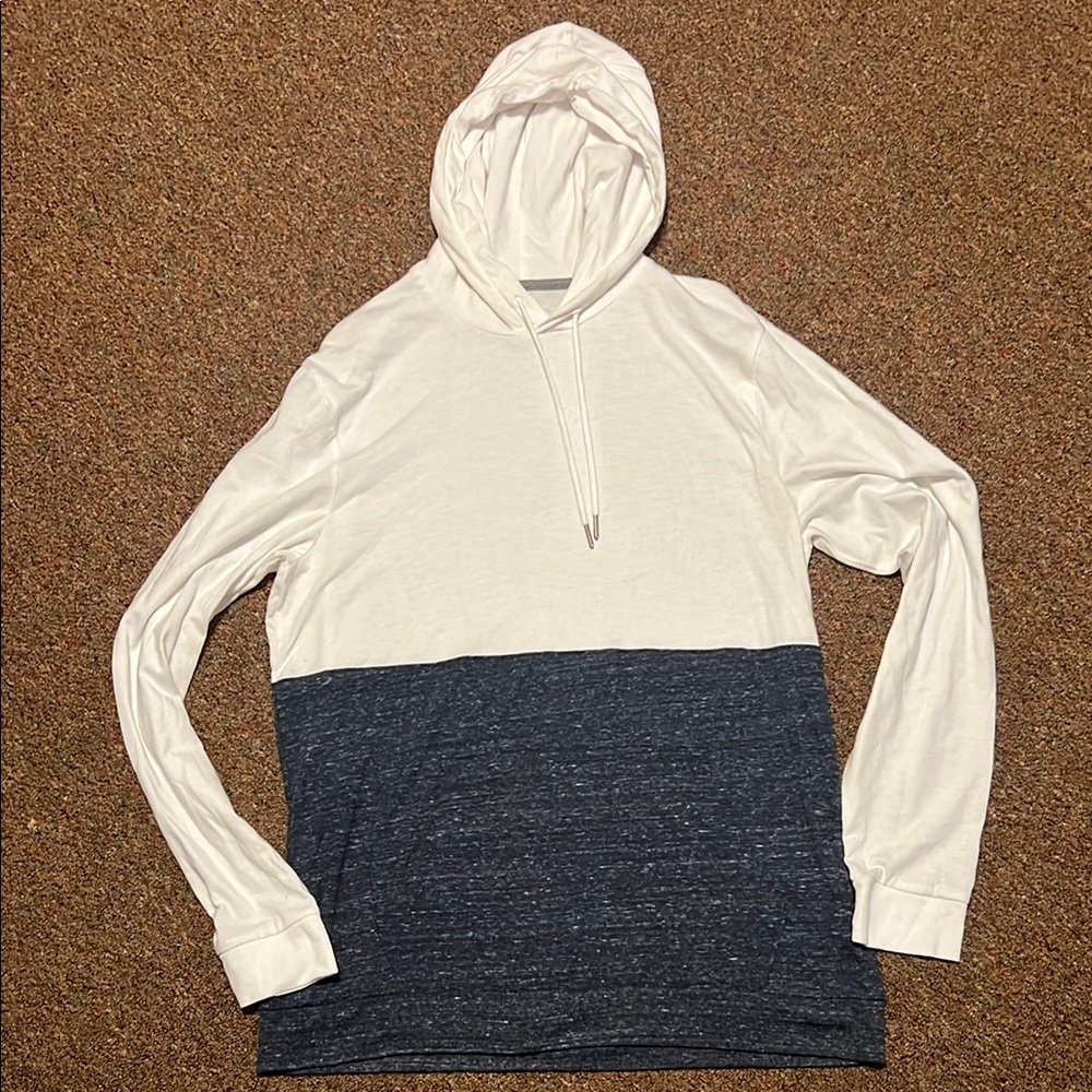 FINAL OFFER Old Navy Men’s Large Blue&White Lightweight Hoodie